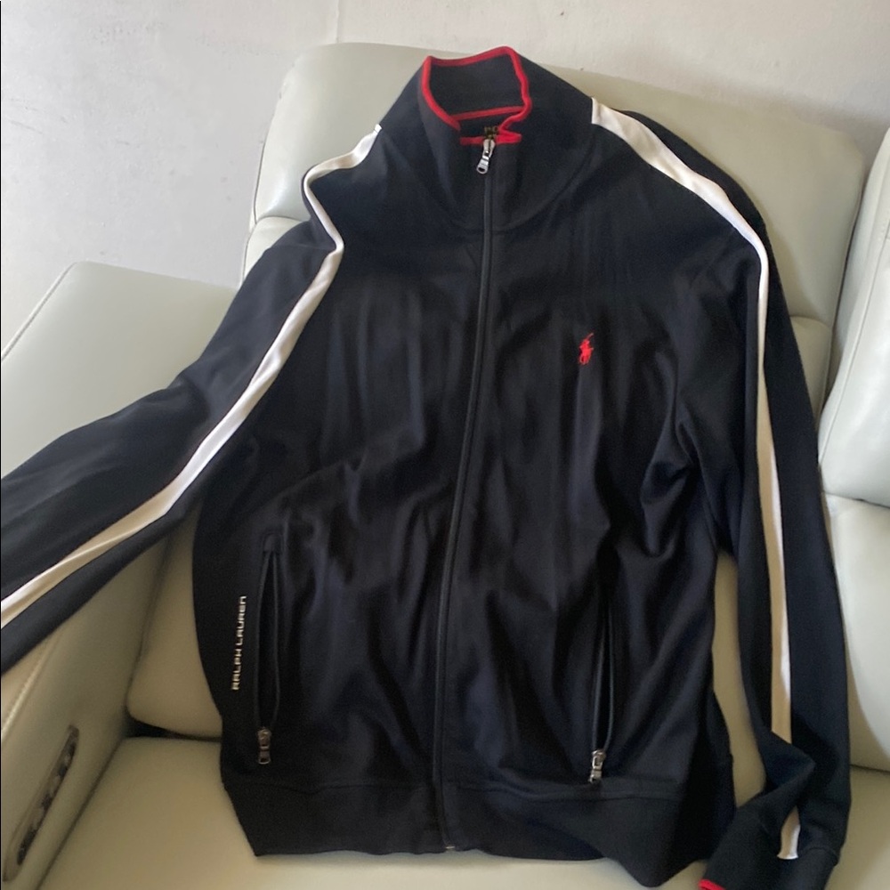 Polo Ralph Lauren Black Track Jacket